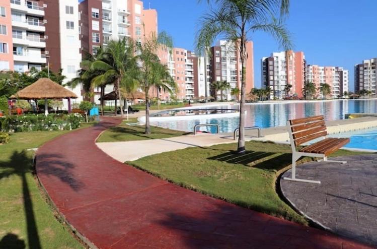 Departamento Dream Lagoons Xa Cancún Exteriör bild