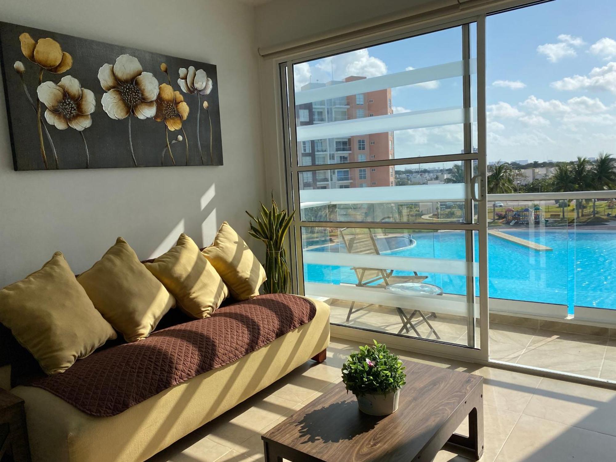 Departamento Dream Lagoons Xa Cancún Exteriör bild